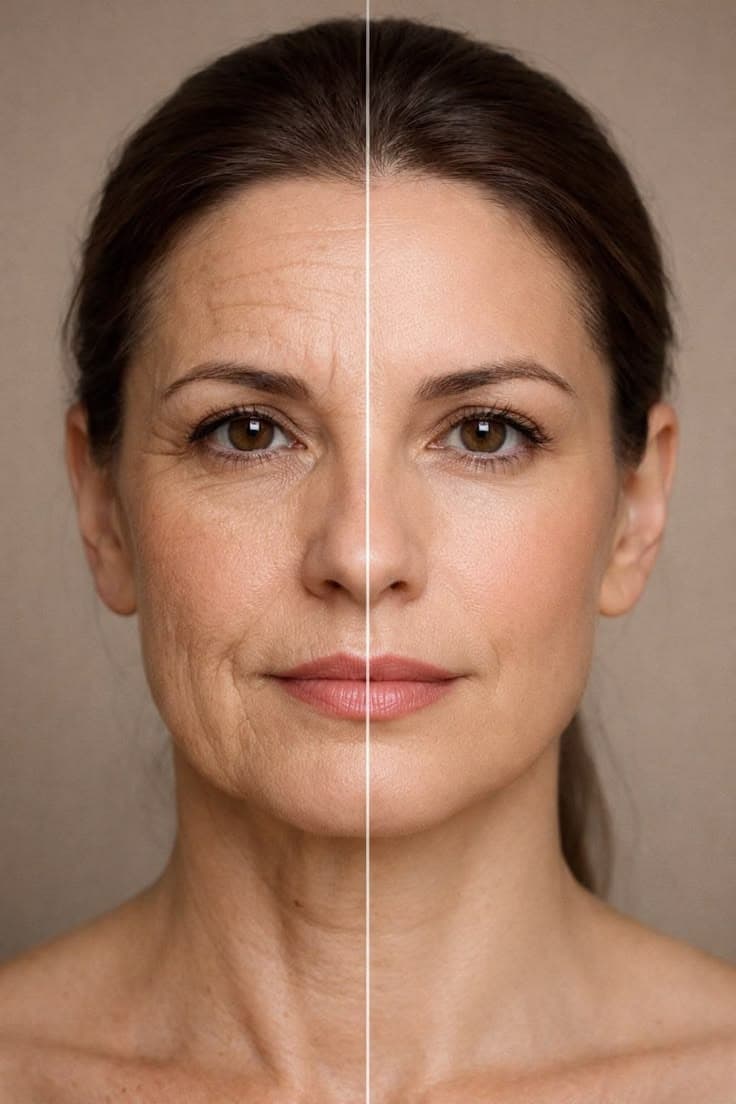 Rejuvenescimento facial — imagem do tratamento